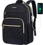 Leichter Wasserdichter Laptop-Rucksack mit USB-Anschluss – 15,6" Kompatibel