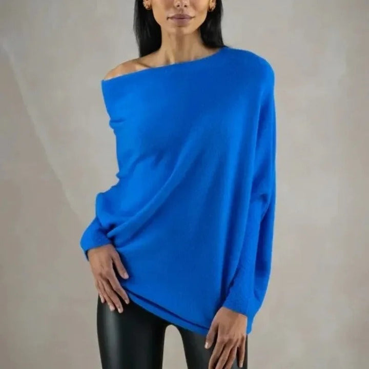 Trendiger Off-Shoulder Damenpullover - Livia