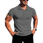 Bequemes & stilvolles atmungsaktives Herren-Poloshirt mit Knopfleiste – Nevan