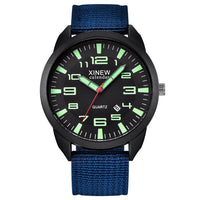 Quartz Horloge met Lichtgevende Wijzerplaat & Kalender – Lumo