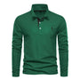 Klassisches Herren-Poloshirt mit langen Ärmeln - Felix