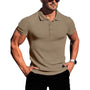 Bequemes & stilvolles atmungsaktives Herren-Poloshirt mit Knopfleiste – Nevan