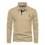 Klassisches Herren-Poloshirt mit langen Ärmeln - Felix