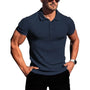 Bequemes & stilvolles atmungsaktives Herren-Poloshirt mit Knopfleiste – Nevan