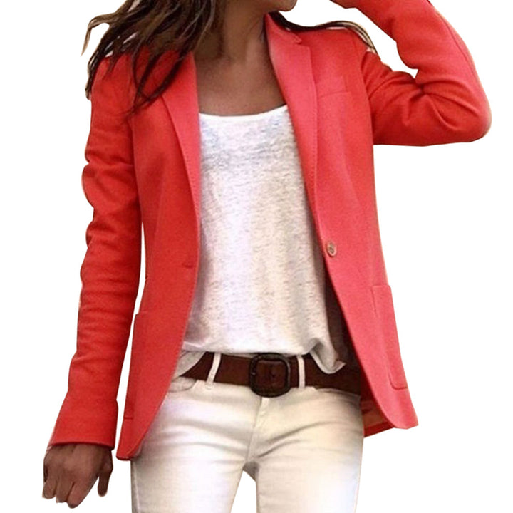 Lichte dames blazer met reverskraag – Maris