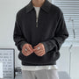 Herren-Sweatshirt mit Reißverschlusskragen – Jonas