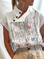 Kurzarmshirt mit verspieltem Print - Felicia
