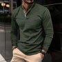 Stilvolles Langarm-Poloshirt für Herren - Finn