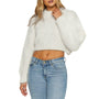 Oversize-Damenpullover mit Streifenmuster – Yvonne