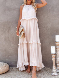 Sleeveless Maxi Dress with Bow Detail – Noor