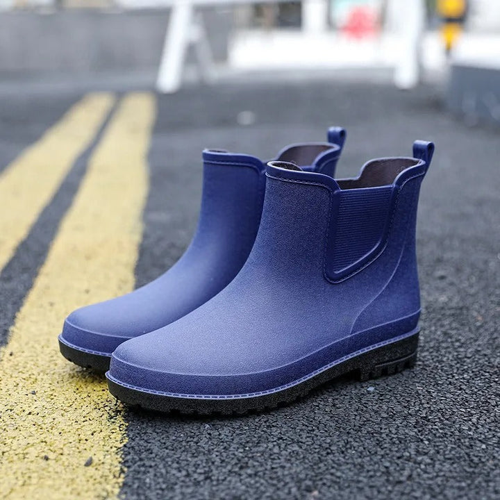 Luxuriöse Halbhohe Wasserdichte Herren Regenstiefel - Lucas Rain Walk