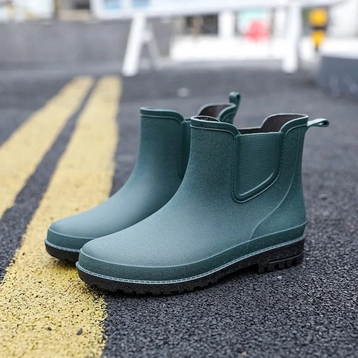 Luxuriöse Halbhohe Wasserdichte Herren Regenstiefel - Lucas Rain Walk