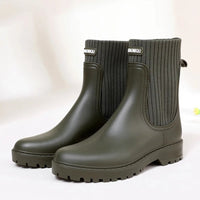 Bequeme Wasserdichte Damen Regenstiefel - Livia Rain Luxe