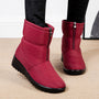 Wasserdichte Gefütterte Halbhohe Damen Snowboots - Clara Snow Walk Pro
