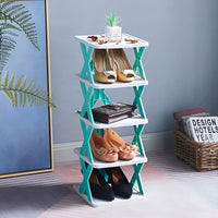 Multifunktionales und faltbares Schuhregal - SpaceSaver
