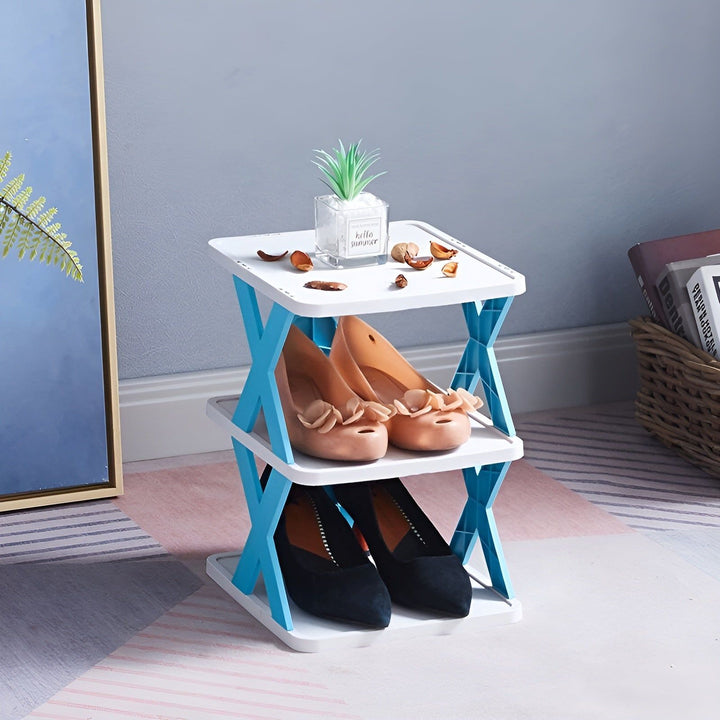 Multifunktionales und faltbares Schuhregal - SpaceSaver