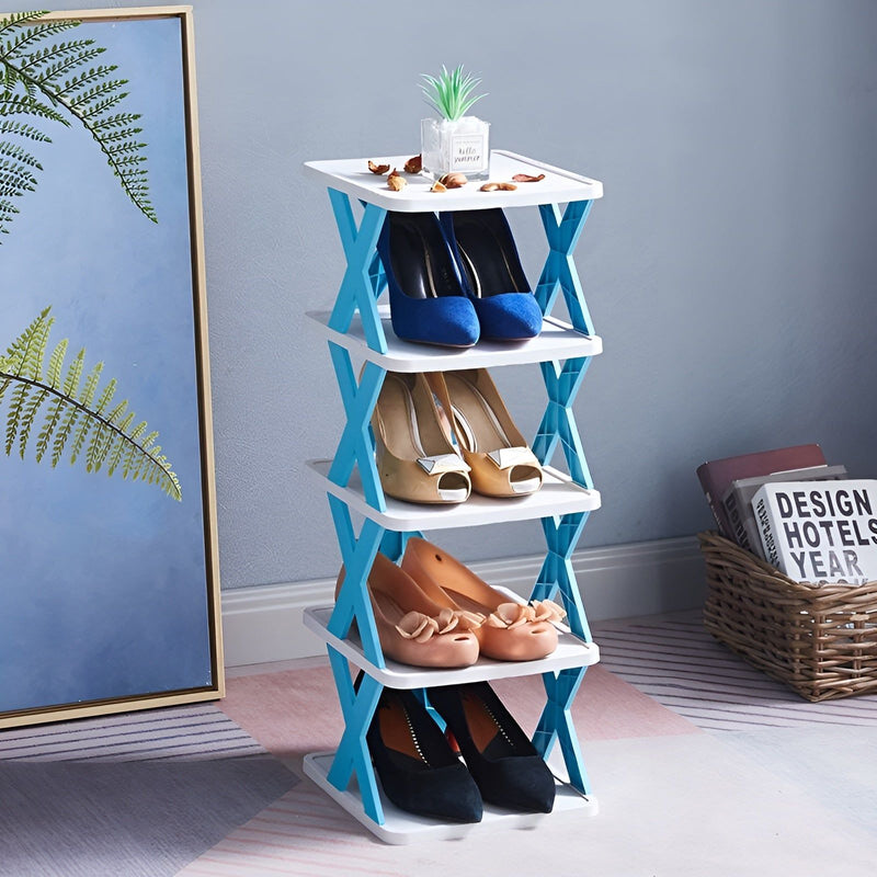 Multifunktionales und faltbares Schuhregal - SpaceSaver