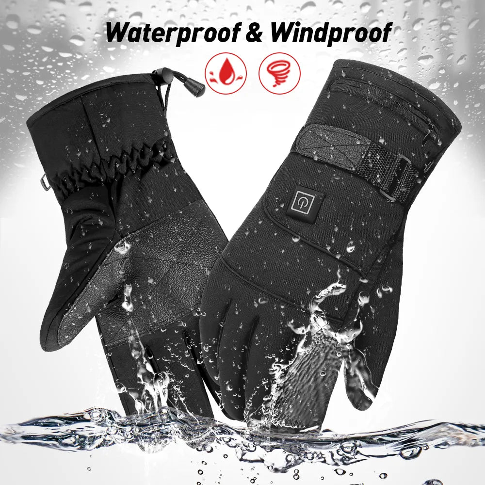 Beheizbare wasserdichte Handschuhe mit rutschfestem Griff - Jasper