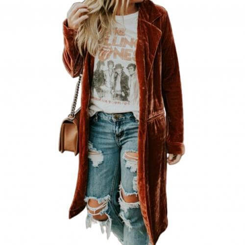 Samt Damenjacke - Valentina