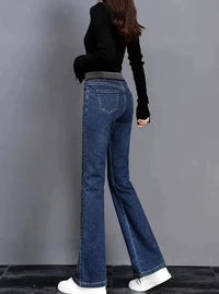 Trendy Flared Damesjeans – Alessa