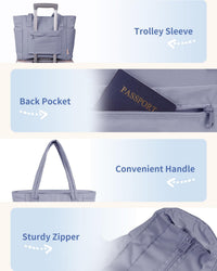Gepolsterte Puffer-Schultertasche mit Becherhalter & Laptop-Hülle für Reisen und Arbeit