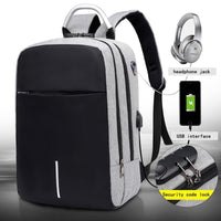 Wasserdichter Diebstahlschutz-Rucksack mit USB-Ladeanschluss – SafeCarry