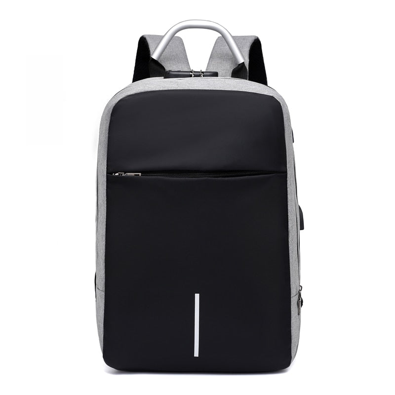 Wasserdichter Diebstahlschutz-Rucksack mit USB-Ladeanschluss – SafeCarry