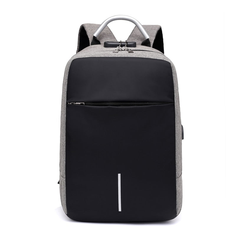 Wasserdichter Diebstahlschutz-Rucksack mit USB-Ladeanschluss – SafeCarry
