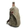Wasserdichte Canvas-Schultertasche mit Diebstahlschutzfach – MultiWear