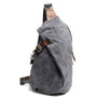 Wasserdichte Canvas-Schultertasche mit Diebstahlschutzfach – MultiWear