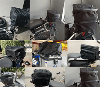 Wasserdichte Motorradtasche mit mehreren Fächern