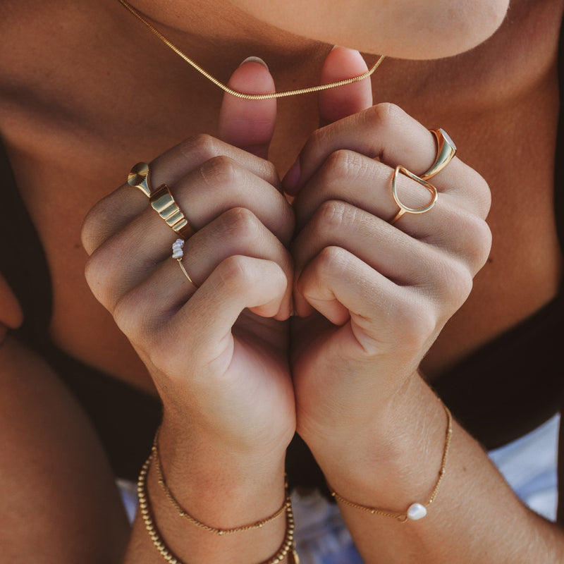 Ovaler Ring - Noa