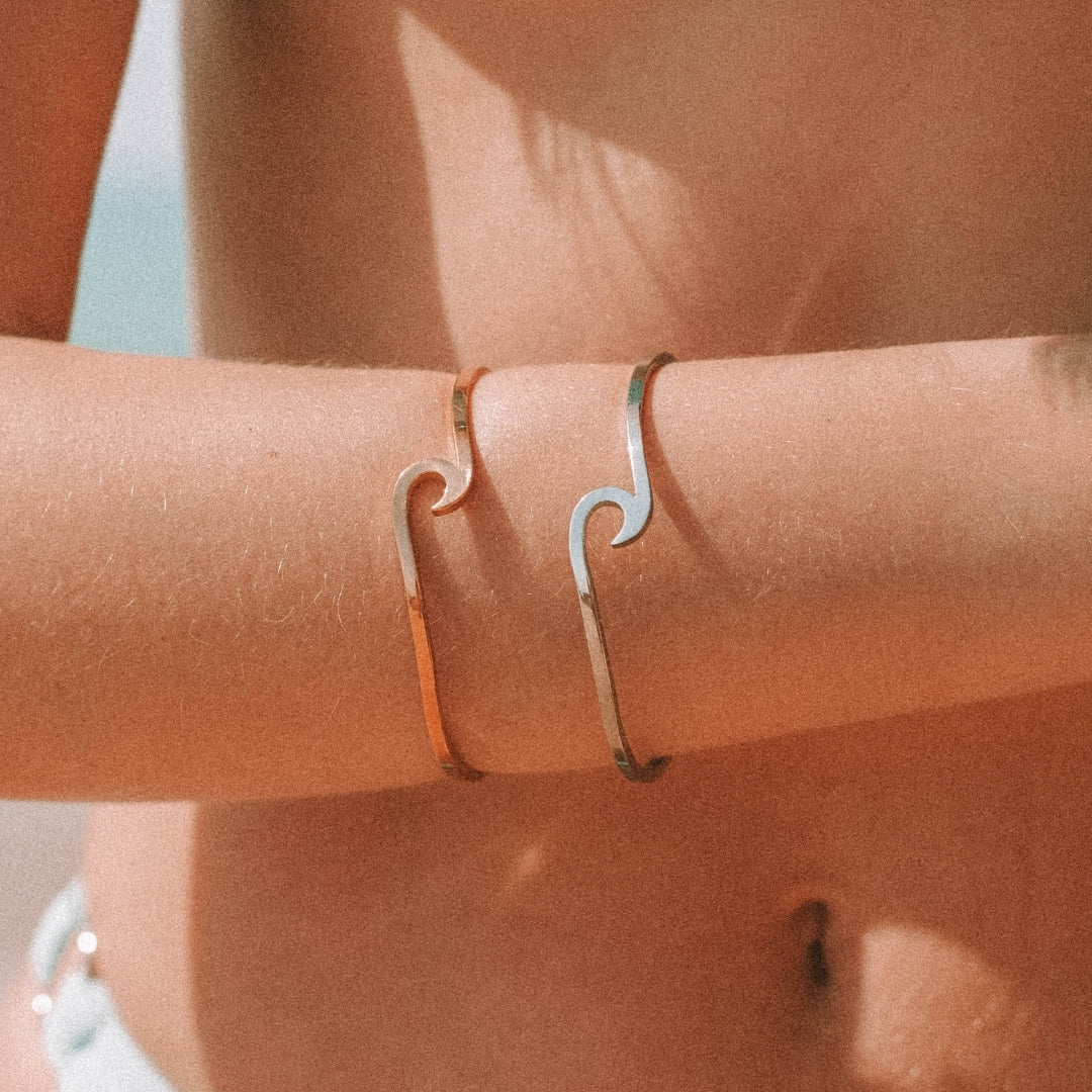 Subtiles Wellen-Armband für Damen - Mira