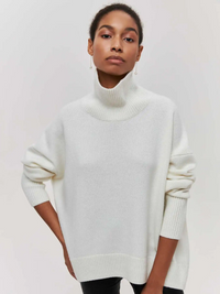 Phoebe Gestrickter Rollkragenpullover | Stilvoll & warm