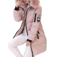 Bequeme winddichte Damen-Winterjacke - Elinora