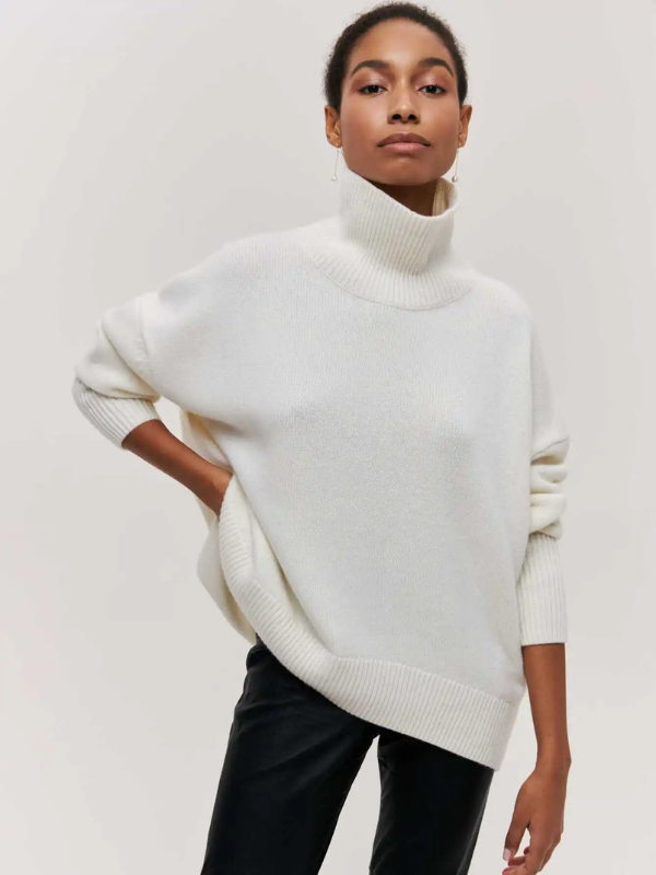 Phoebe Gestrickter Rollkragenpullover | Stilvoll & warm