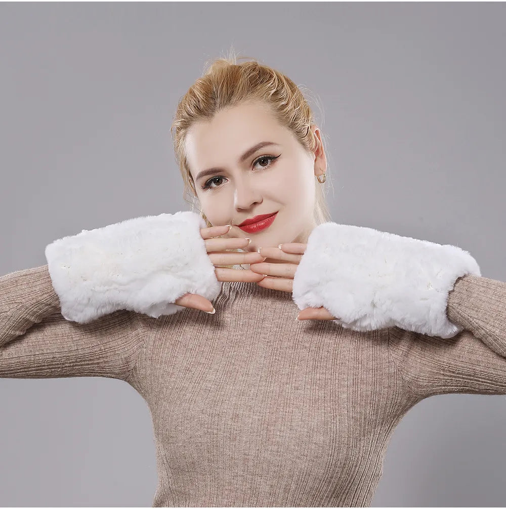 Samantha Fingerlose Handschuhe | Warm & Trendy