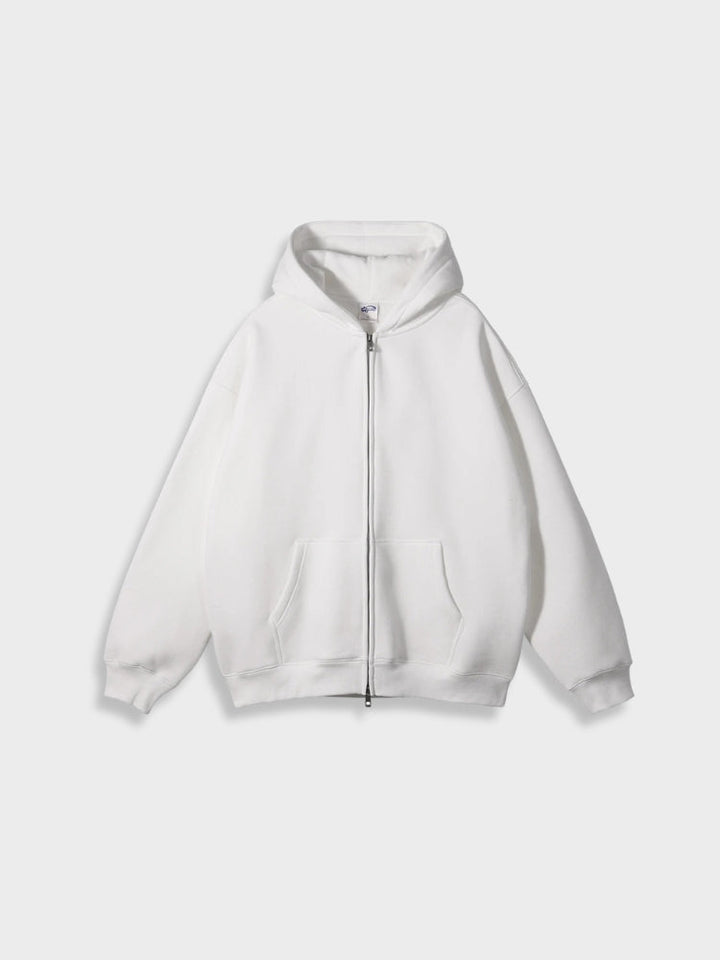 Oversized Weste mit Reißverschluss - Ava