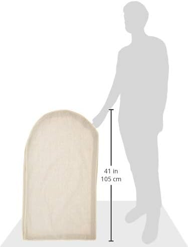 Linnen Stofvrije Kledinghoes - Beschermhoes met Rits voor Pakken (1 Kopen, 1 GRATIS)