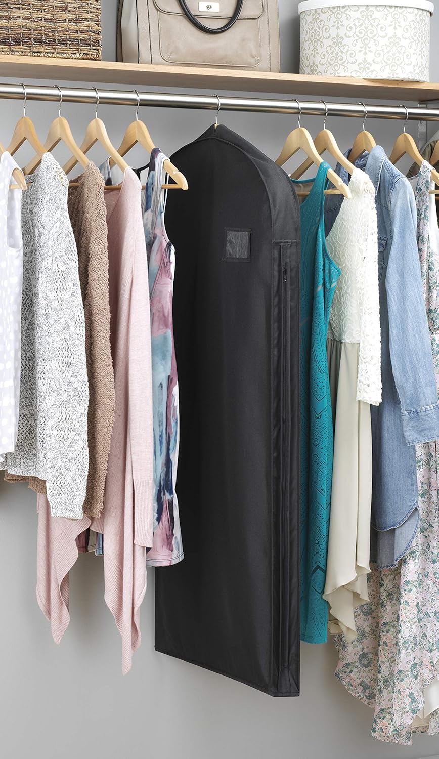 Water-repellent clothing bag with zipper and accessory pocket – Buy 1, Get 1 FREE