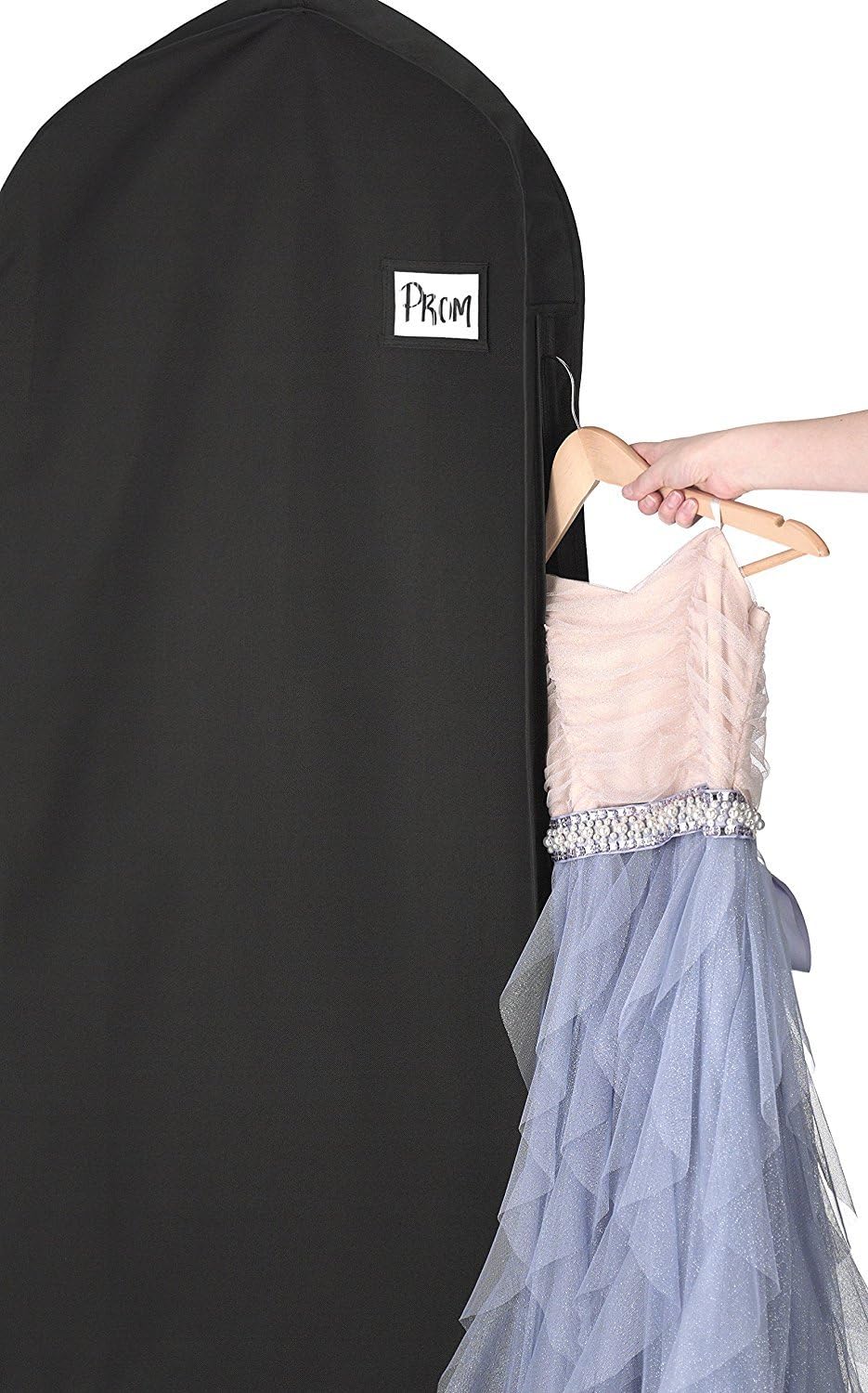 Water-repellent clothing bag with zipper and accessory pocket – Buy 1, Get 1 FREE