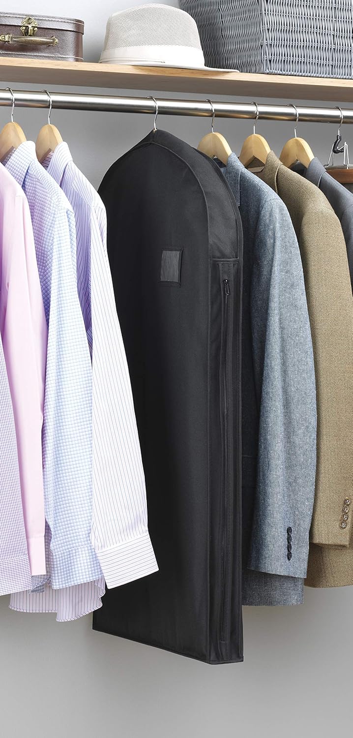 Water-repellent clothing bag with zipper and accessory pocket – Buy 1, Get 1 FREE