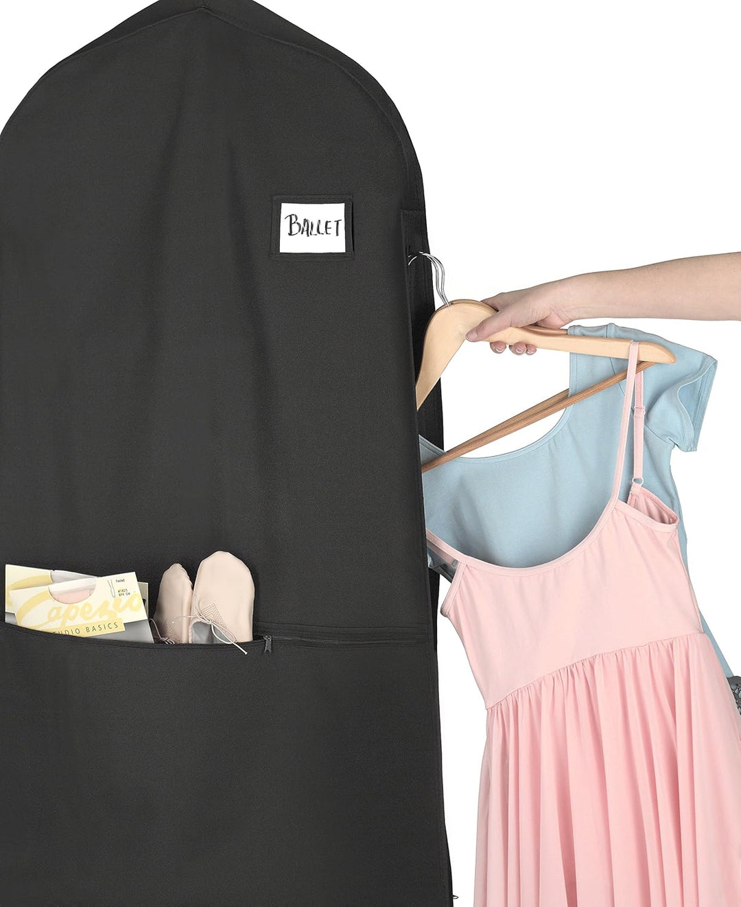 Water-repellent clothing bag with zipper and accessory pocket – Buy 1, Get 1 FREE