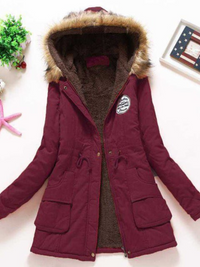 Kaitlyn Slim-Fit Parka mit Kapuze | Bequem & stilvoll