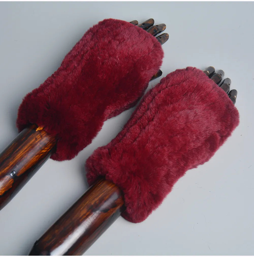Samantha Fingerlose Handschuhe | Warm & Trendy