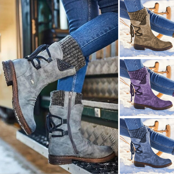 Trendige Damen Winterstiefel - Sienna