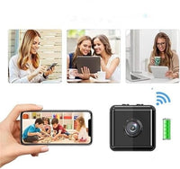 Overzicht van gebruik: de camera met wifisymbool en batterij-indicator, een smartphone met kinderen die spelen en drie mensen die hun telefoon of tablet gebruik 3