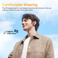 Wireless ANC Earbuds with Adaptive Audio, LDAC & 28h Playback Time-White-State of Style