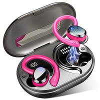 Wireless Earbuds with Clear Sound & Long Battery Life – SecureFit (Buy 1, Get 1 FREE)-Rose Red-State of Style