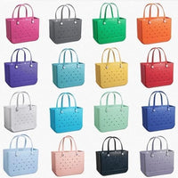 Women's Washable EVA Beach Tote Bag - Size L 27